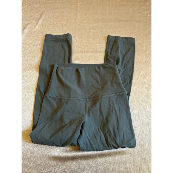 Lululemon Sz 2 Align Crop 21” Leggings High Rise Green Sage - Picture 6 of 9
